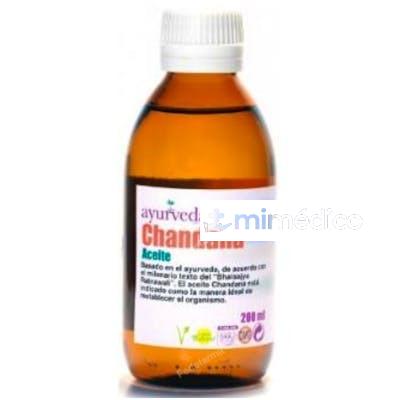 ACEITE DE CHANDANA 200ML. AYURVEDA AUTENTICO