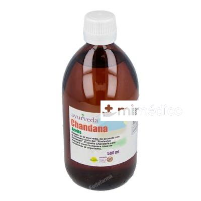 ACEITE DE CHANDANA 500ML. AYURVEDA AUTENTICO