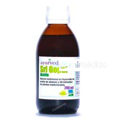 ACEITE DE SRI GOPAL 200ML. AYURVEDA AUTENTICO