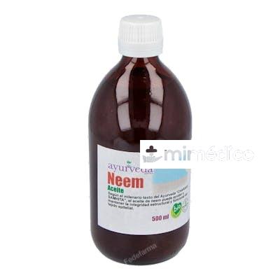 ACEITE DE NEEM 500ML. AYURVEDA AUTENTICO