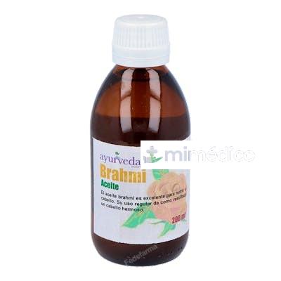 ACEITE DE BRAHMI PARA EL CABELLO 200ML. AYURVEDA AUTENTICO