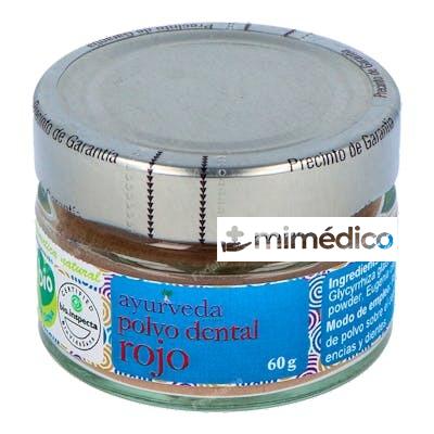 POLVO DENTAL ROJO 60GR. AYURVEDA AUTENTICO