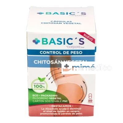 CORPORE BASICS CHITOSAN VEGETAL 30CAP. CORPORE DIET