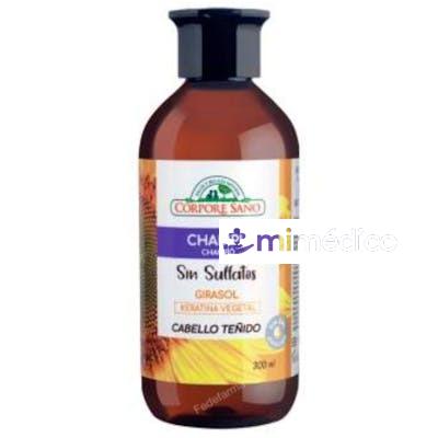 CHAMPU GIRASOL SIN SULFATOS 300ML. CORPORE SANO