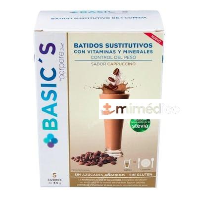 CORPORE BASICS BATIDO SUSTITUTIVO CAPUCCINO 5SBRS CORPORE DIET