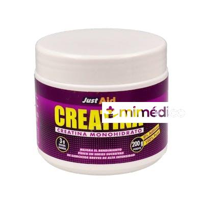 CREATINA 0 (MONOHIDRATO PURA) 200GR.POLVO JUST AID