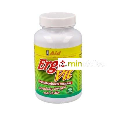 ERGOVIT (COMPL.POLIVITAMINICO MINERAL) 90CAP. JUST AID