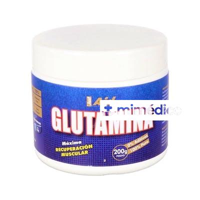 L-GLUTAMINA PURA 200GR.POLVO JUST AID