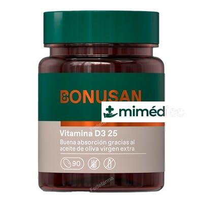 VITAMINA D3 25MCG/1000UI 90CAP. BONUSAN