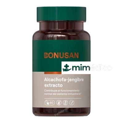 ALCACHOFA-JENGIBRE EXTRACTO 60VCAP. BONUSAN