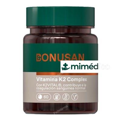 VITAMINA K2 100MCG. PLUS 60COMP. BONUSAN
