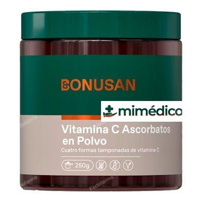 VITAMINA C (ASCORBATOS) POLVO 250GR. BONUSAN