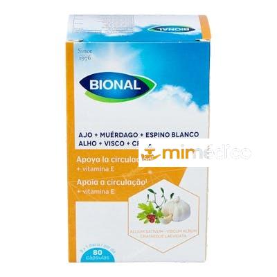 AJO+MUERDAGO+ESPINO BLANCO 80CAP. BIONAL