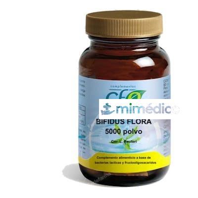 BIFIDUS FLORA 5000 (PROBIOTIC) POLVO 126GR. CFN