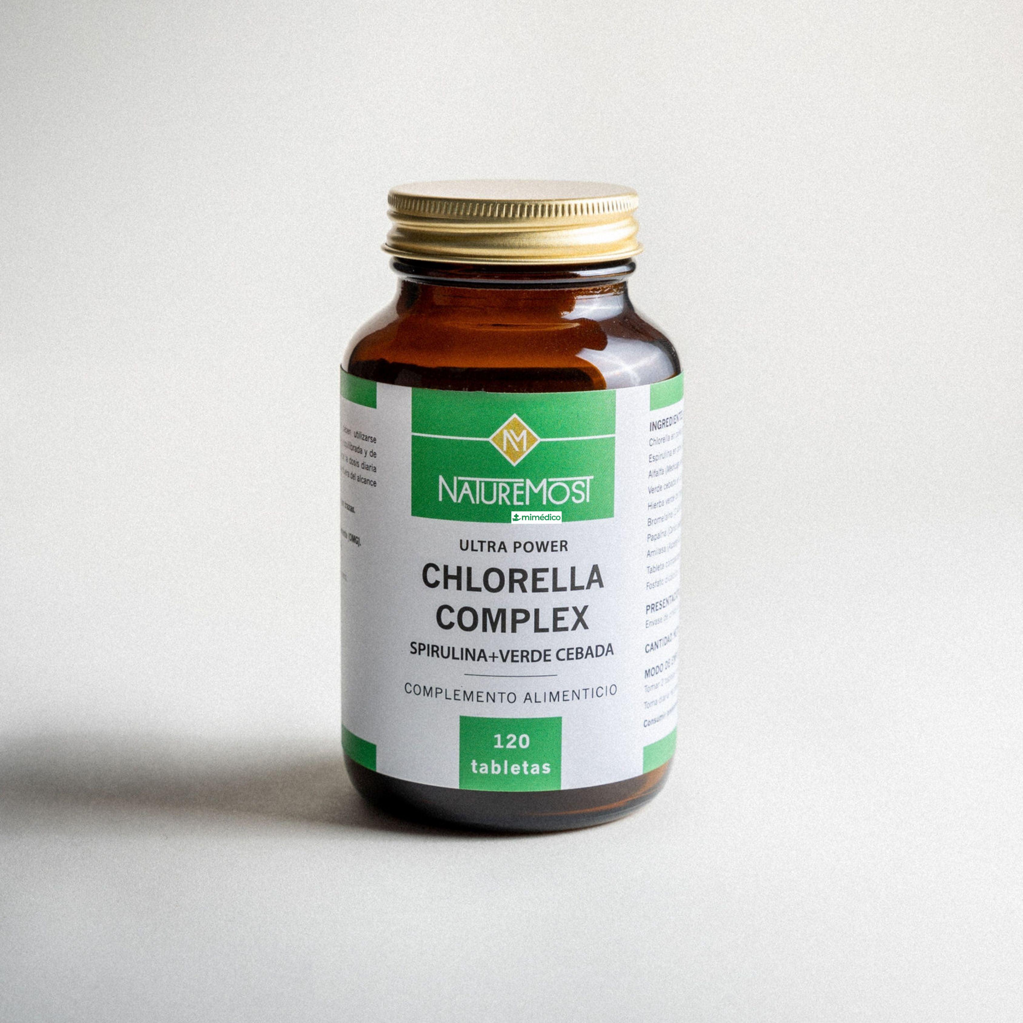 ULTRA POWER CHLORELLA COMPLEX - 120 TABL - NATUREMOST