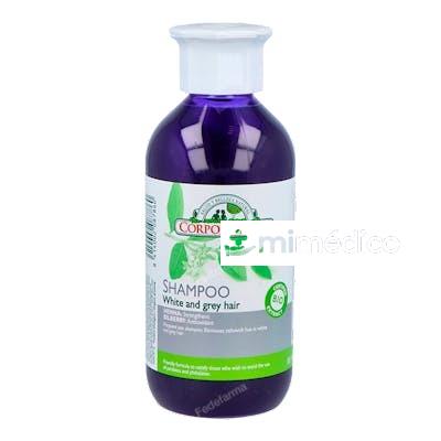 CHAMPU HENNA BLANCO Y GRIS 300ML. CORPORE SANO