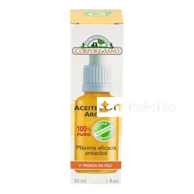 ACEITE DE ARGAN BIO 100%PURO 30ML. CORPORE SANO