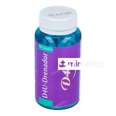 DRENADOR DE LIQUIDOS 90 CAPSULAS D4U (DIET FOR YOU)