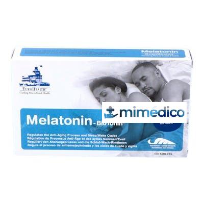 MELATONIN BIOTONIN 1,9MG.120COMP. EUROHEALTH