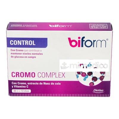 BIFORM CONTROL CROMO 36CAP DIETISA