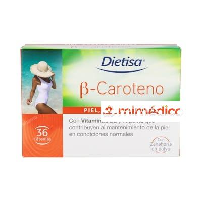 B CAROTENO 36CAP DIETISA