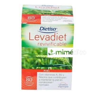 LEVADIET REVIVIFICABLE 80CAP. DIETISA