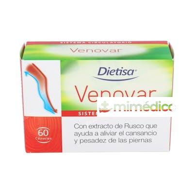 DIETKUM VENOVAR CIRCULACION PIERNAS 60CAP. DIETISA