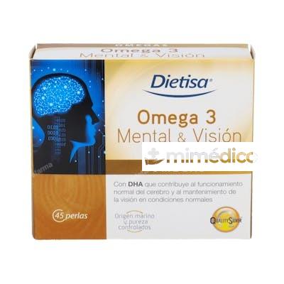 OMEGA 3 MENTAL Y VISION 45PERLAS DIETISA