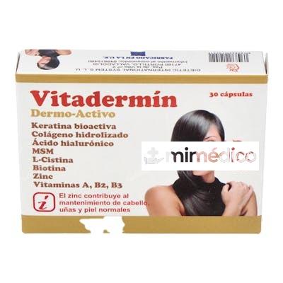 VITADERMIN 30CAP.(PIEL-CABELLO-UÑAS) DIS