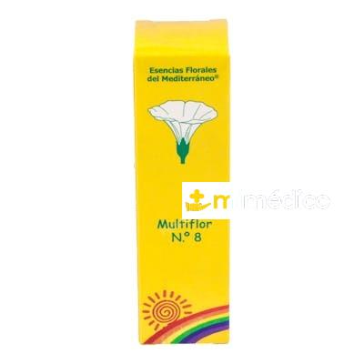 MULTIFLOR Nº 8 CRECIMIENTO-DESARROLLO 30ML. E.F.MEDITERRANEO