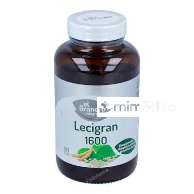 LECITINA DE SOJA LECIGRAN 1600MG. 90PERLAS EL GRANERO