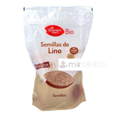 SEMILLAS DE LINO 500GR.  BIO EL GRANERO