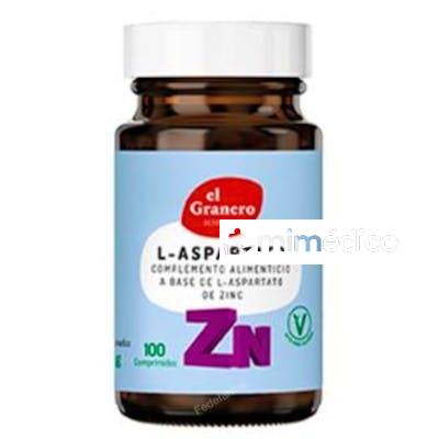 L-ASPARTATO DE ZINC 100COMP. EL GRANERO