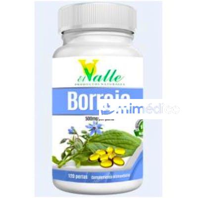 ACEITE DE BORRAJA 120PERLAS EL VALLE