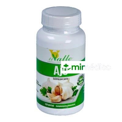 ACEITE DE AJO 500MG. 120PERLAS EL VALLE