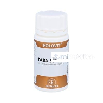 HOLOVIT PABA 500MG. 50CAP. EQUISALUD