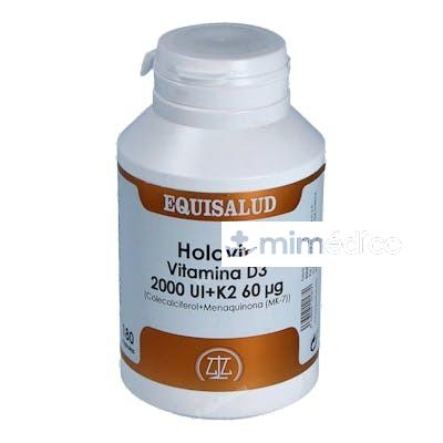 HOLOVIT VIT. D3 2000UI+K2 60MCG+MENAQUINONA 180CAP EQUISALUD