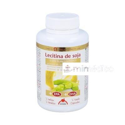 LECITINA DE SOJA CON FLAVONOIDES 1200MG.90PERLAS INTERSA