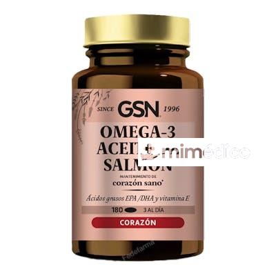 SALMON+OMEGA 3+VIT.E 180PERLAS 500 MG. G.S.N.