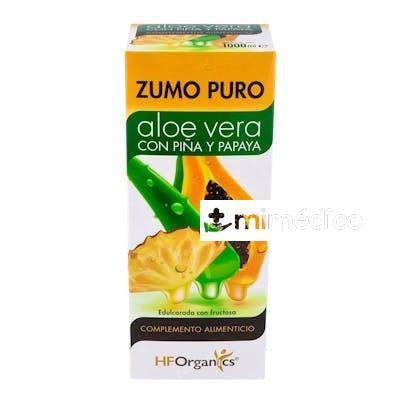ZUMO PURO ALOE VERA PIÑA Y PAPAYA 1LITRO HF NATURAL CARE