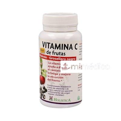 VITAMINA C FRUTAS 60COMP. HOLISTICA