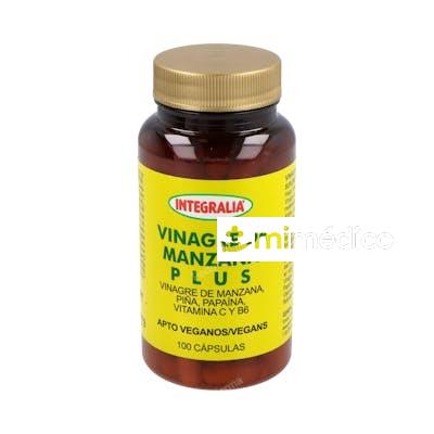VINAGRE MANZANA PLUS 100CAP. INTEGRALIA