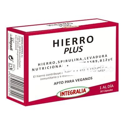 HIERRO PLUS 30CAP. INTEGRALIA