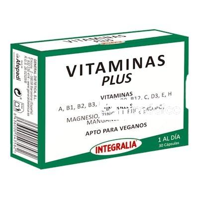 VITAMINAS PLUS 30CAP. INTEGRALIA
