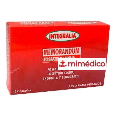 MEMORANDUM FOSFATIDILSERINA 45CAP INTEGRALIA