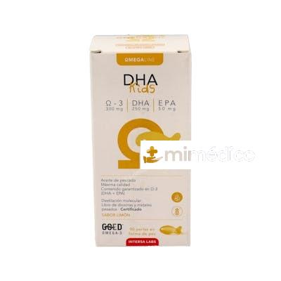 DHA KIDS 90PERLAS FORMA DE PEZ INTERSA