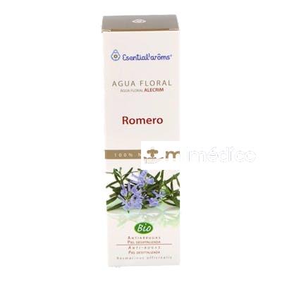 AGUA FLORAL ROMERO 100ML. ECOCERT ESENTIAL AROMS