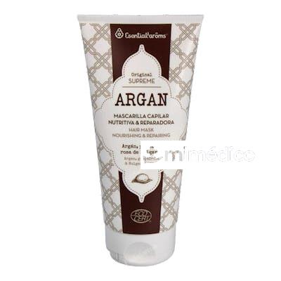 ARGAN MASCARILLA CAPILAR 150ML.  ECOCERT ESENTIAL AROMS