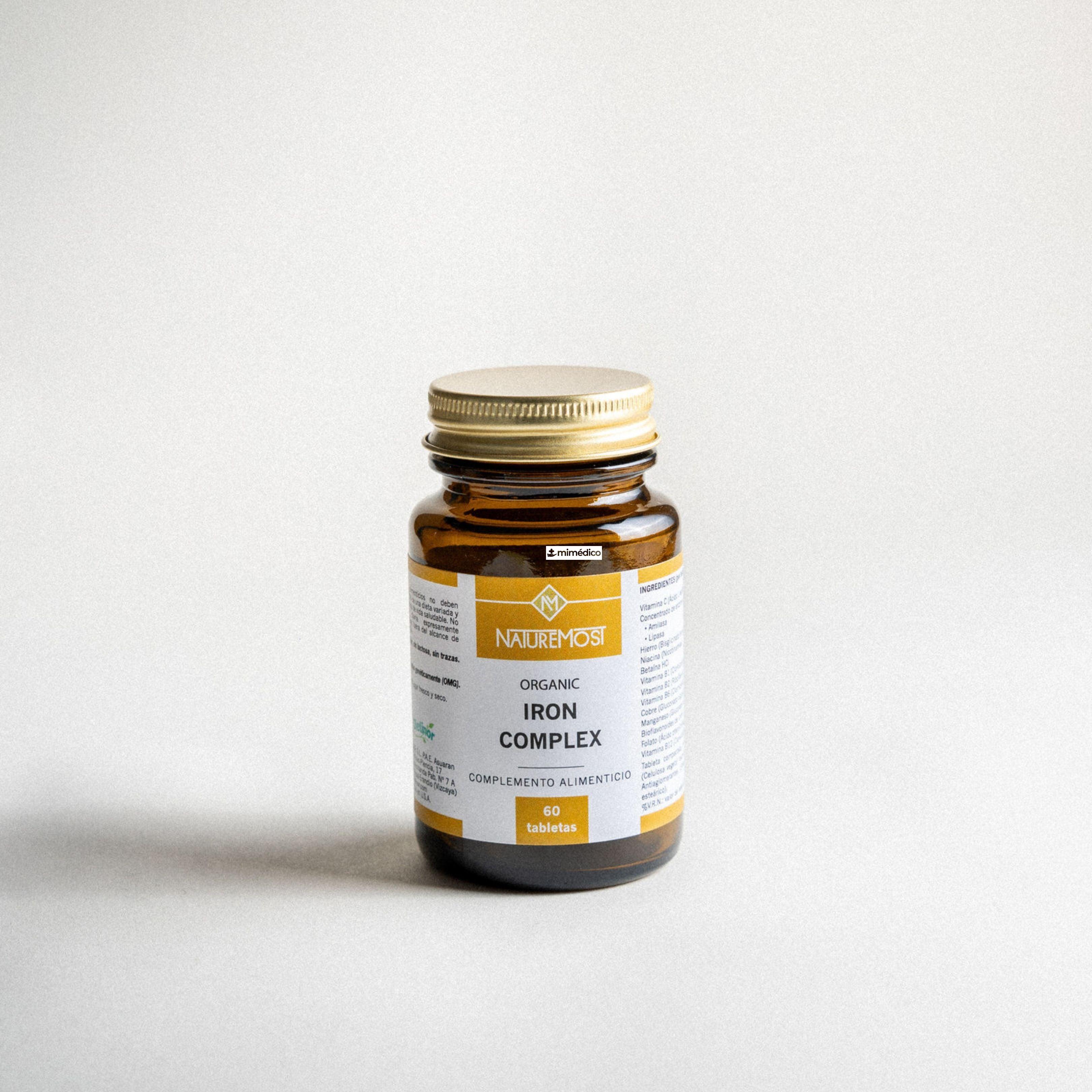 ORGANIC IRON COMPLEX  - 60 TABL - NATUREMOST