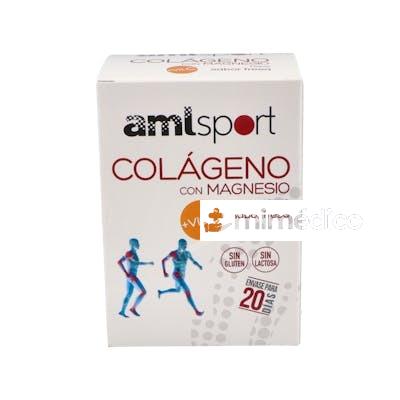 COLAGENO CON MAGNESIO Y VIT.C FRESA 20STI AMLSPORT ANA MARIA LAJUSTICIA